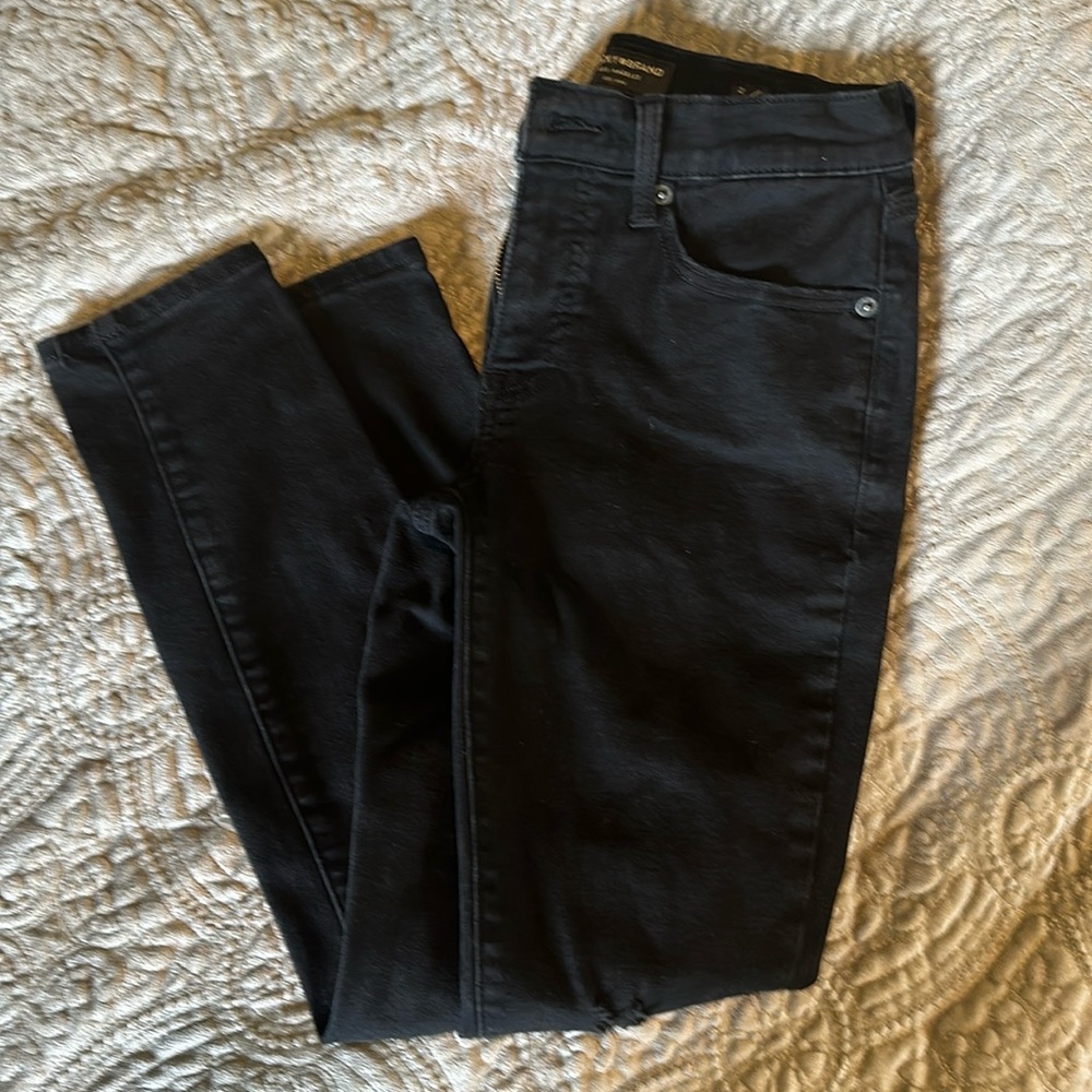 Black Lucky brand size 2/26 ankle midrise skinny Ava lucky you lucky brand jeans